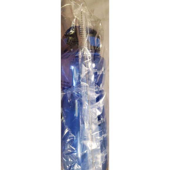 Keepto 34 Oz Water Bottle Straw BPA free Motivational With Time Marker Blue.(d16 - Picture 9 of 12